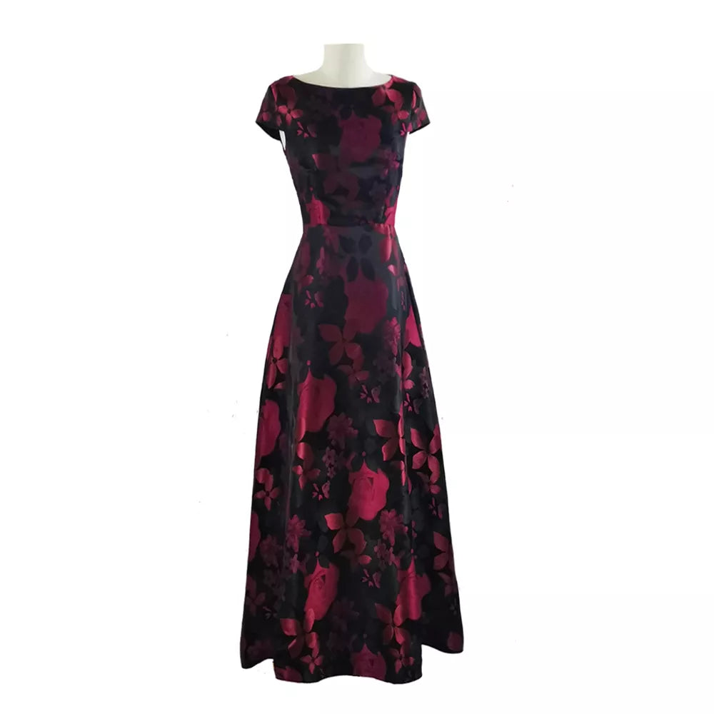 Long Maxi Dress Causul Elegant Ladies Boho Floral Lomwn