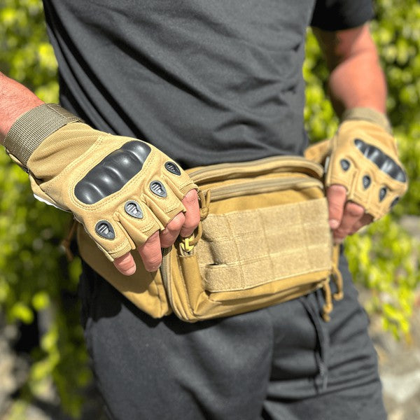 Tactical Military Fingerless Airsoft Gloves Jupiter Gear