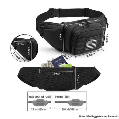 Tactical Waist Bag & MOLLE EDC Pouch Jupiter Gear