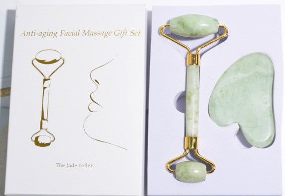 Jade Roller & Gua Sha Gift Box BeNat