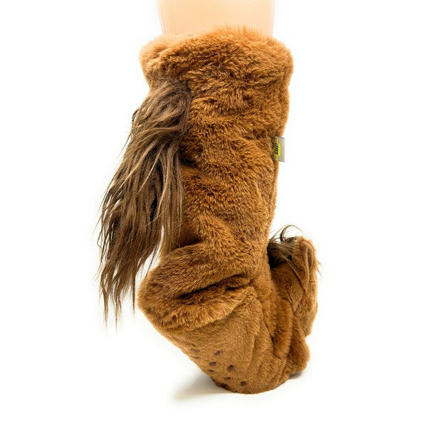 Horse Play - Kids' Plush Animal Slipper Socks Oooh Yeah Socks