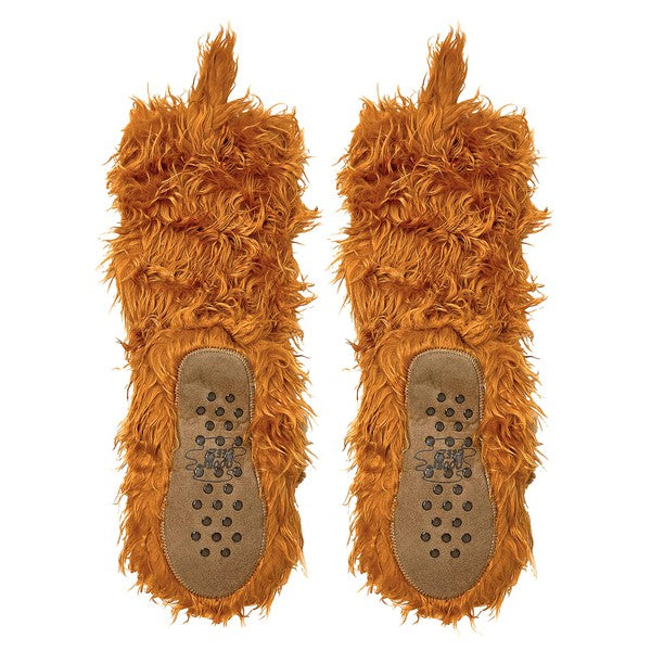 Highland Cattel - Kids' Plush Animal Slipper Socks Oooh Yeah Socks
