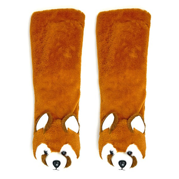 Red Panda - Kids' Plush Animal Slipper Socks Oooh Yeah Socks