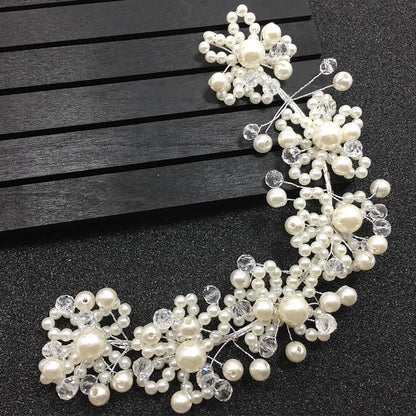 Crystal Wedding Hair Combs Miraculous Women Headbands Accessories Flower Bridal Headpiece Clip Bride Jewelry Gift Lomwn