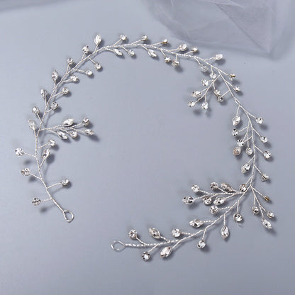 Crystal Wedding Hair Combs Miraculous Women Headbands Accessories Flower Bridal Headpiece Clip Bride Jewelry Gift Lomwn