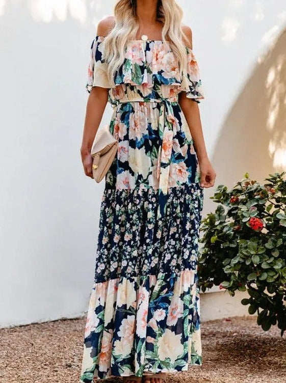 Women's Embroidered Floral Off-the-shoulder Maxi Dress kakaclo.png
