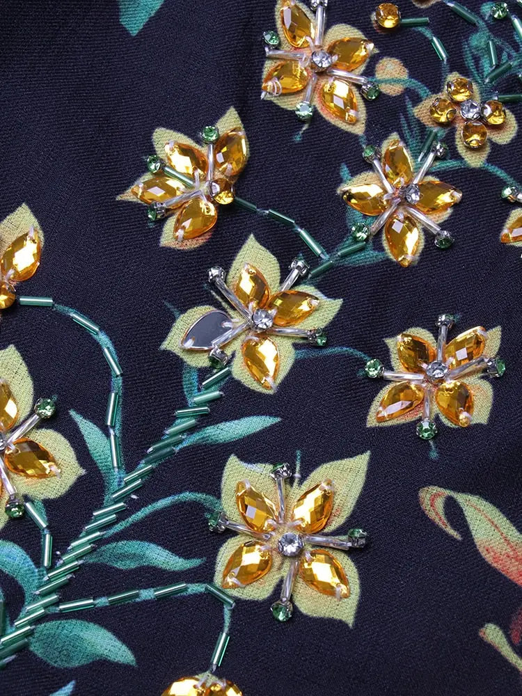Dress VGH Vintage Print Floral Lomwn
