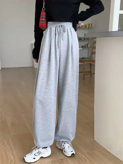 HOUZHOU Gray Sweatpants for Women Lomwn