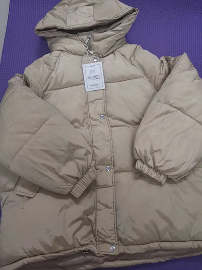 Hooded Cotton Padded Coats Lomwn
