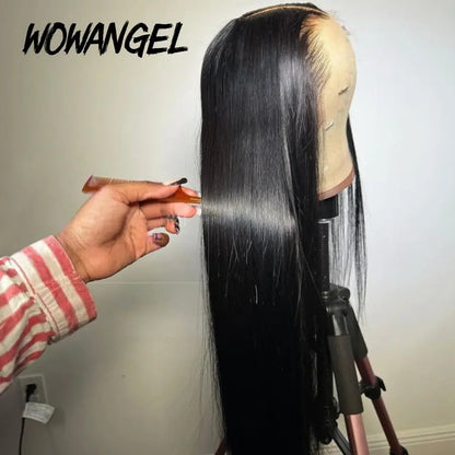 Lace Front Human Hair Wig prepluck Lomwn