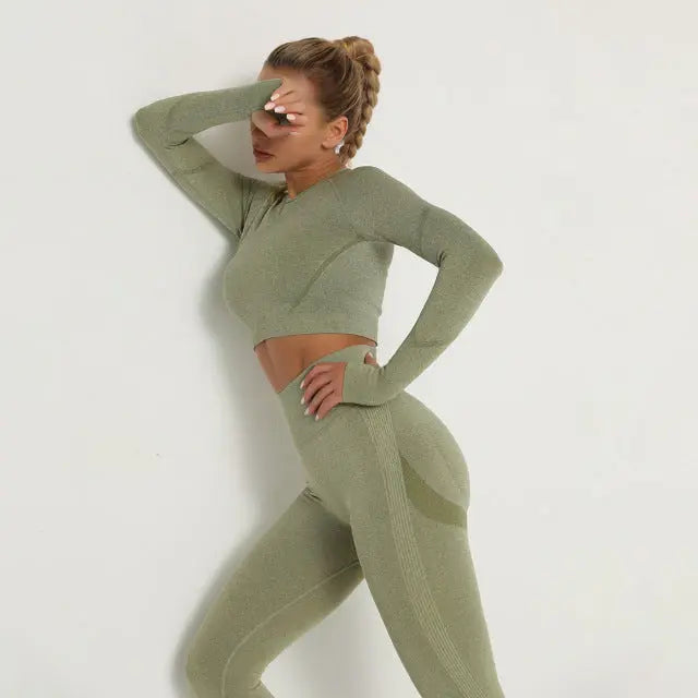 Sport Leggings Gym Clothes Girls Tracksuit Sport Lomwn