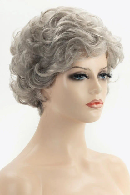 Synthetic Curly Short Wigs 4'' Lomwn