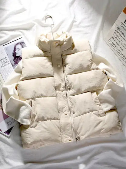 Women Winter Warm Cotton Padded Jacket Lomwn