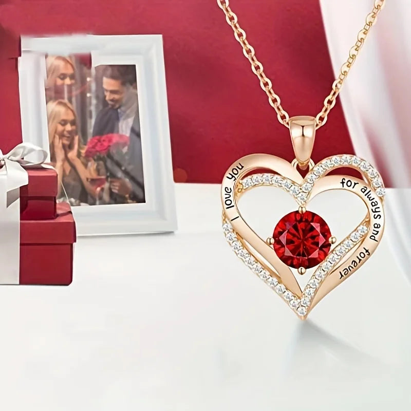 Ruby Radiance Necklace Lomwn
